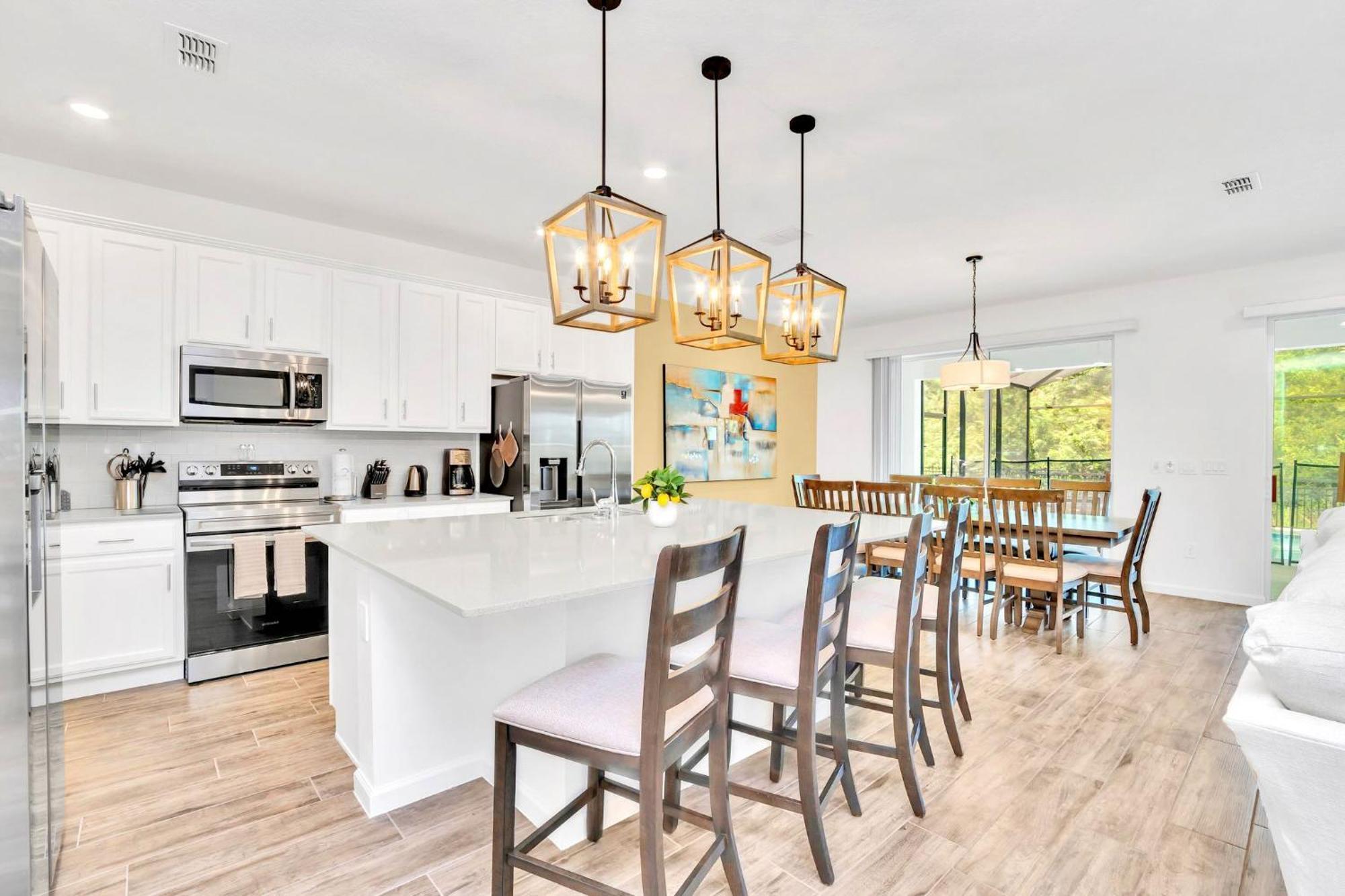 Stunning 9Br Home - Family Resort With Private Pool, Hot Tub, Games Room And Bbq! Kissimmee Luaran gambar